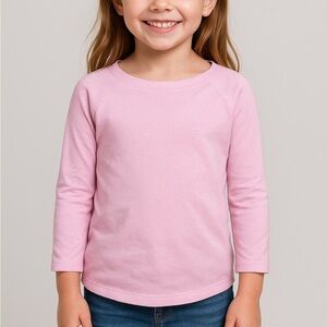 Cat & Jack Light Pink Long Sleeve Tee